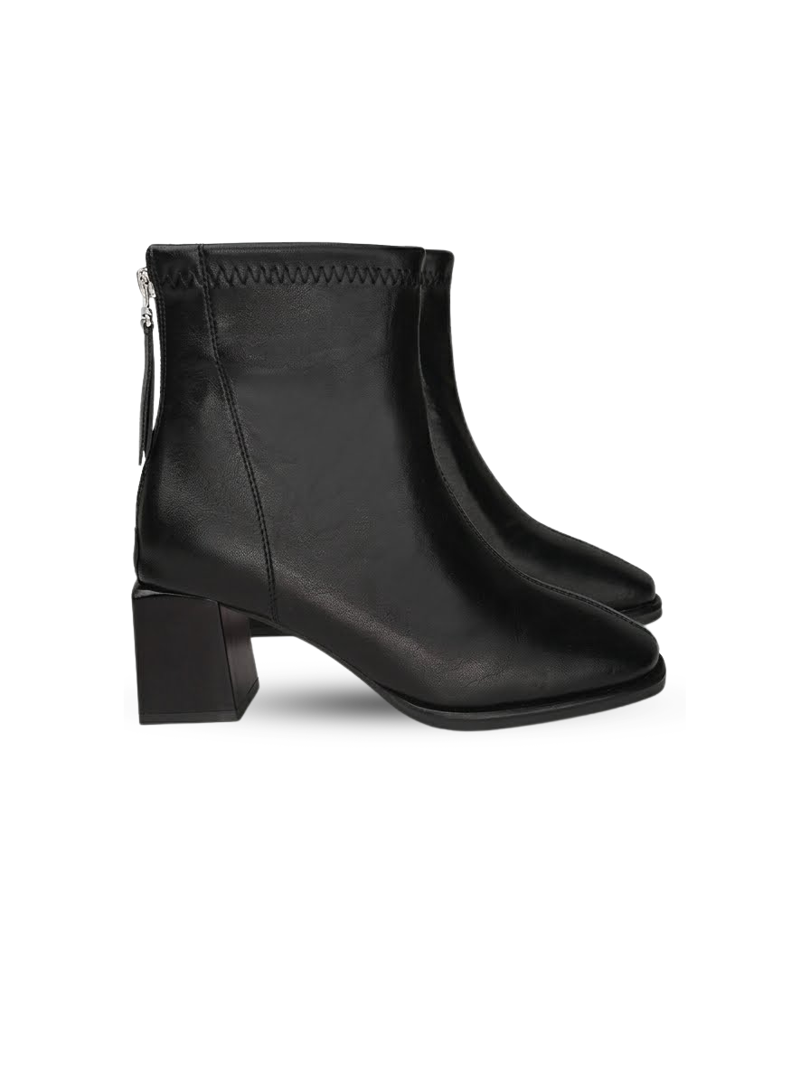 Giày ankle boots nữ da trơn Giày ankle boots nữ da trơn