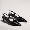 Giày nữ slingback mũi nhọn